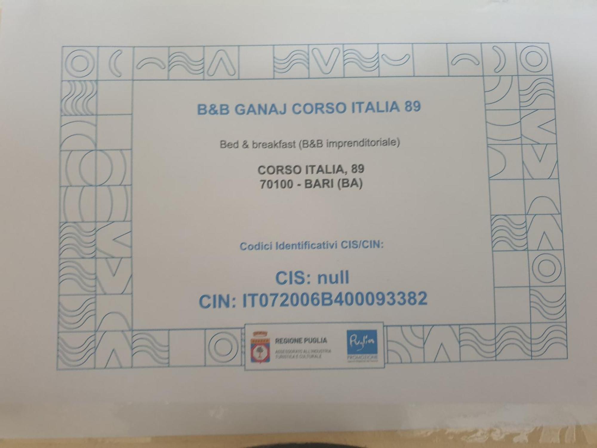 B&B Ganaj La Terrazza Di Ganaj Μπάρι Εξωτερικό φωτογραφία